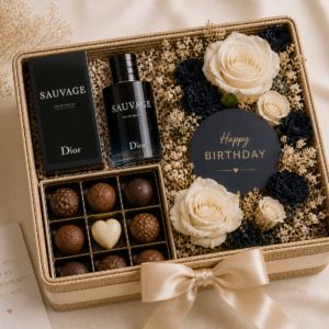 luxury birthday box perfume – men