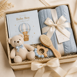 welcome baby boy box