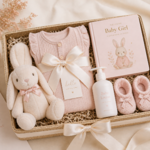 welcome baby girl box